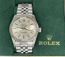 ROLEX Gent's Wristwatch 16030 1984 STAINLESS OYSTER PERPETUAL DATEJUST FULL SET